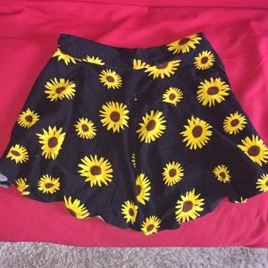 Sunflower skirt
